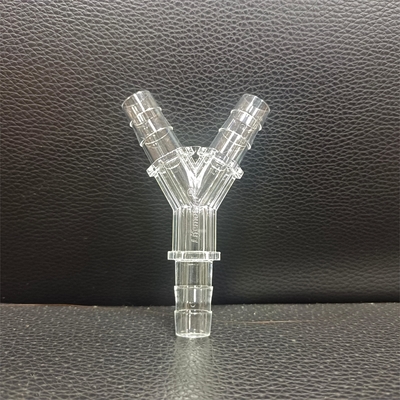 透明な白いプラスチック管の注射鋳造の工芸